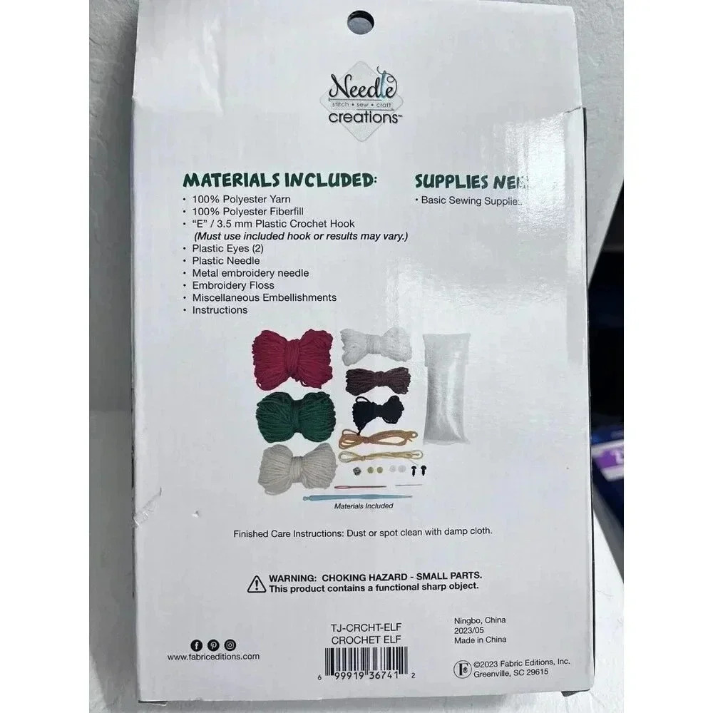 Needle Creation Christmas Elf Crochet Kit New BNIB - Picture 3 of 3